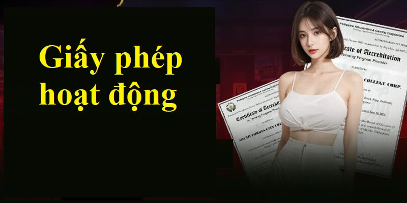 giấy phép hoạt động Định hướng phát triển bền vững nhờ nền tảng pháp lý